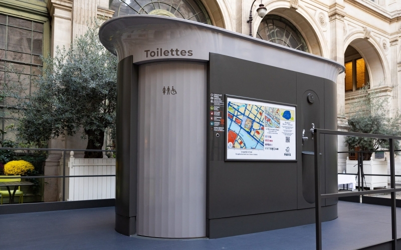 Paris modernise ses 435 sanitaires publics