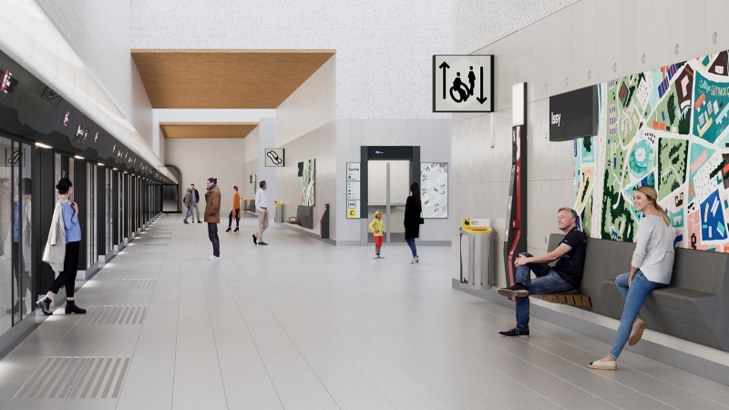 Les Echos - The new Grand Paris Express stations in the final stretch