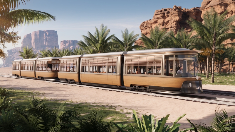 Tramway d'AlUla © Patrick Jouin iD