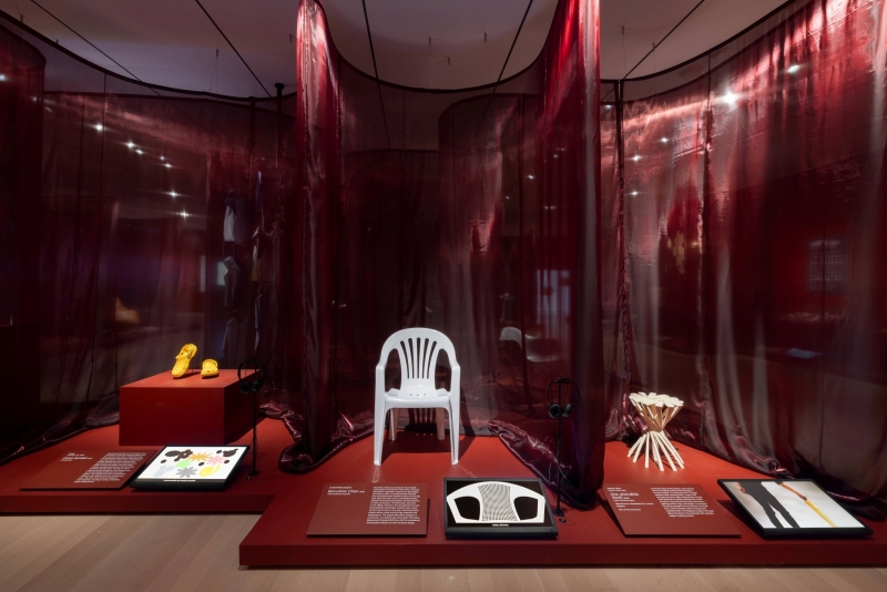 Installation view of the exhibition “Pirouette: Turning Points in Design,” January 26, 2025 - October 18, 2025. Photographed in January 2025. The Museum of Modern Art, New York. Digital Image © 2025 The Museum of Modern Art, New York. Photo by Jonathan Do
