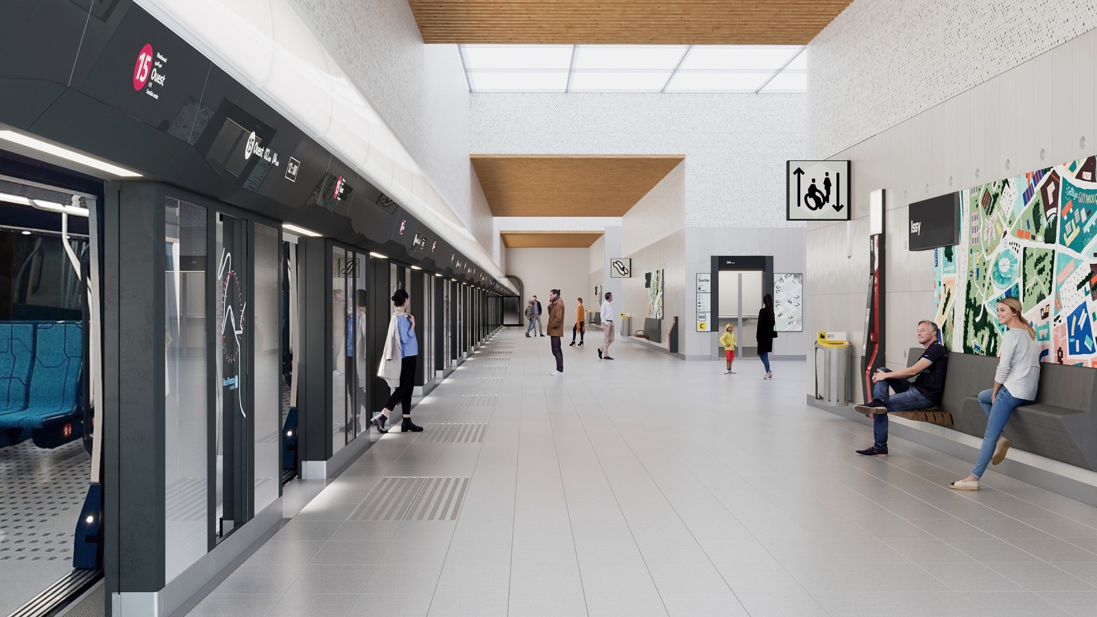 Grand Paris Express - Patrick Jouin, Société du Grand Paris © Patrick Jouin