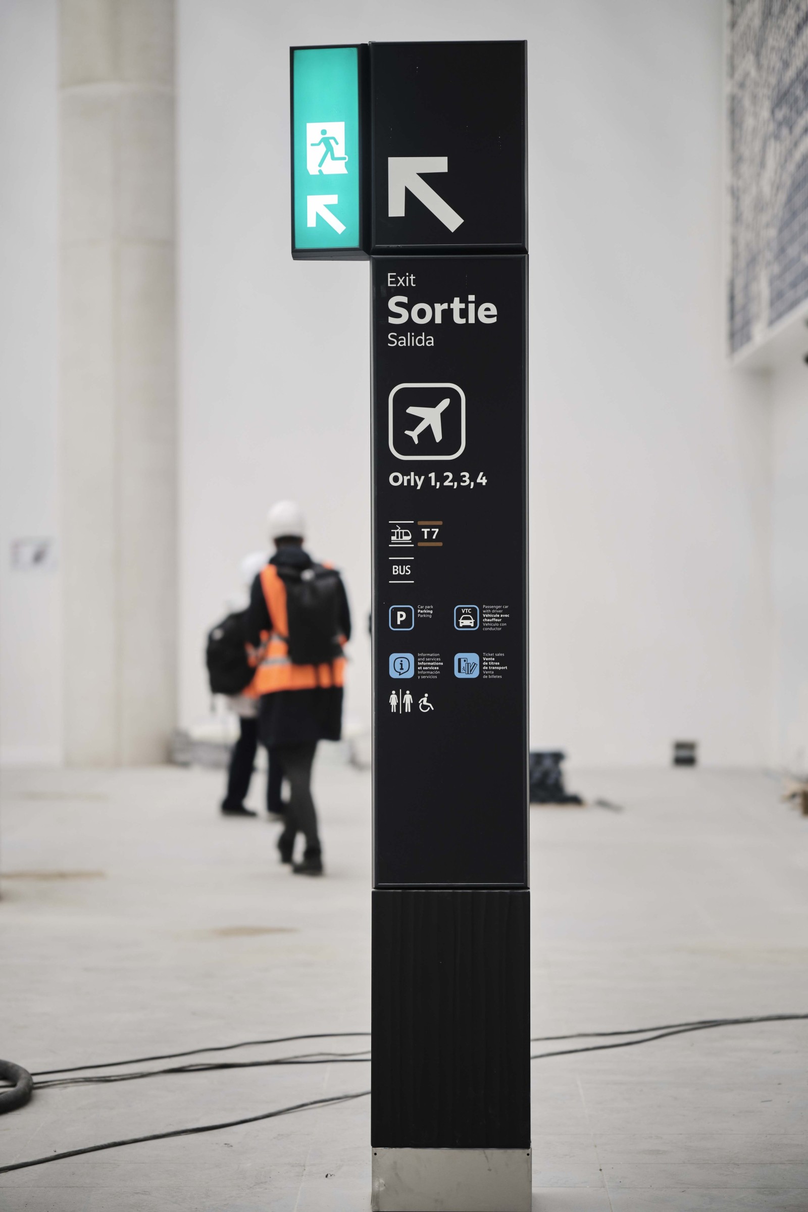 Chantier Gare d'Orly © Lucille Pellerin