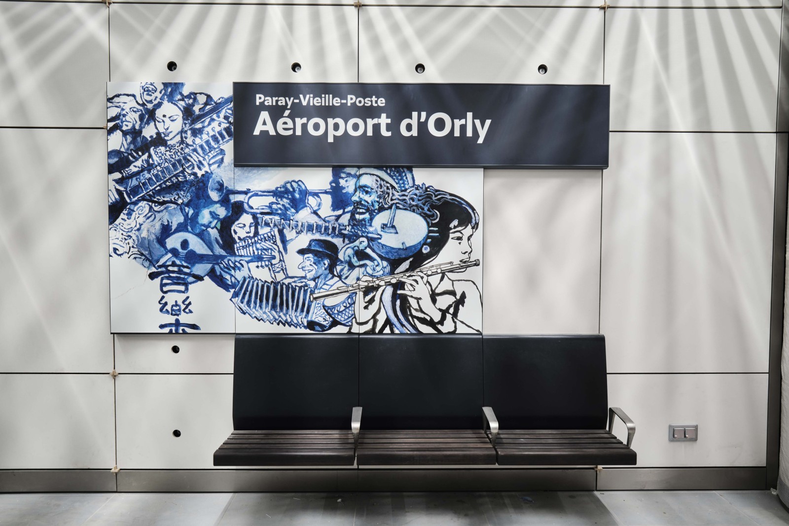 Chantier Gare d'Orly © Lucille Pellerin