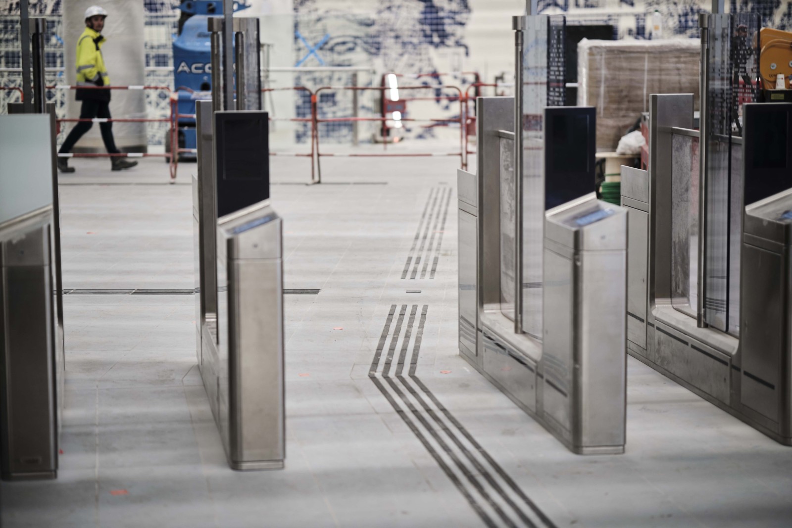 Chantier Gare d'Orly © Lucille Pellerin