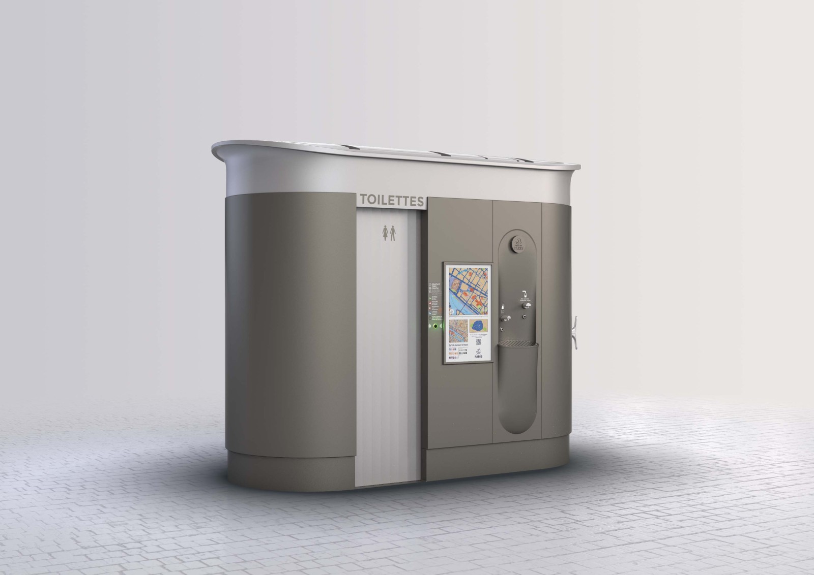 Sanitaires 2024 - JCDecaux © Patrick Jouin
