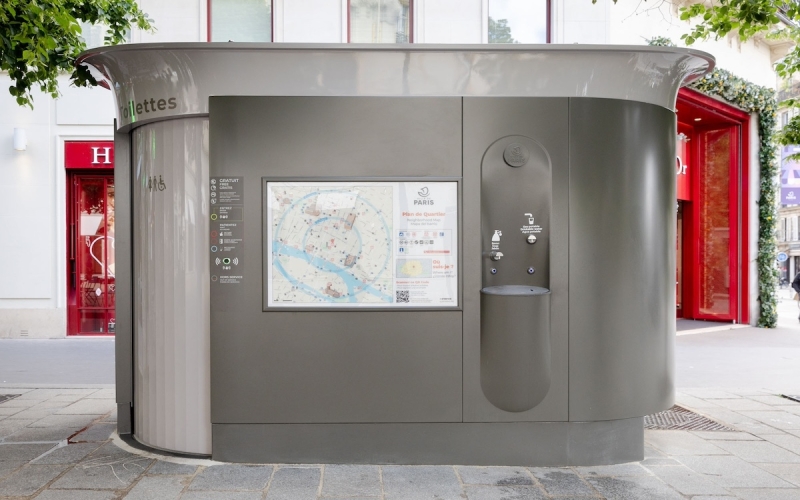 Sanitaries - Patrick Jouin, JCDecaux © JCDecaux