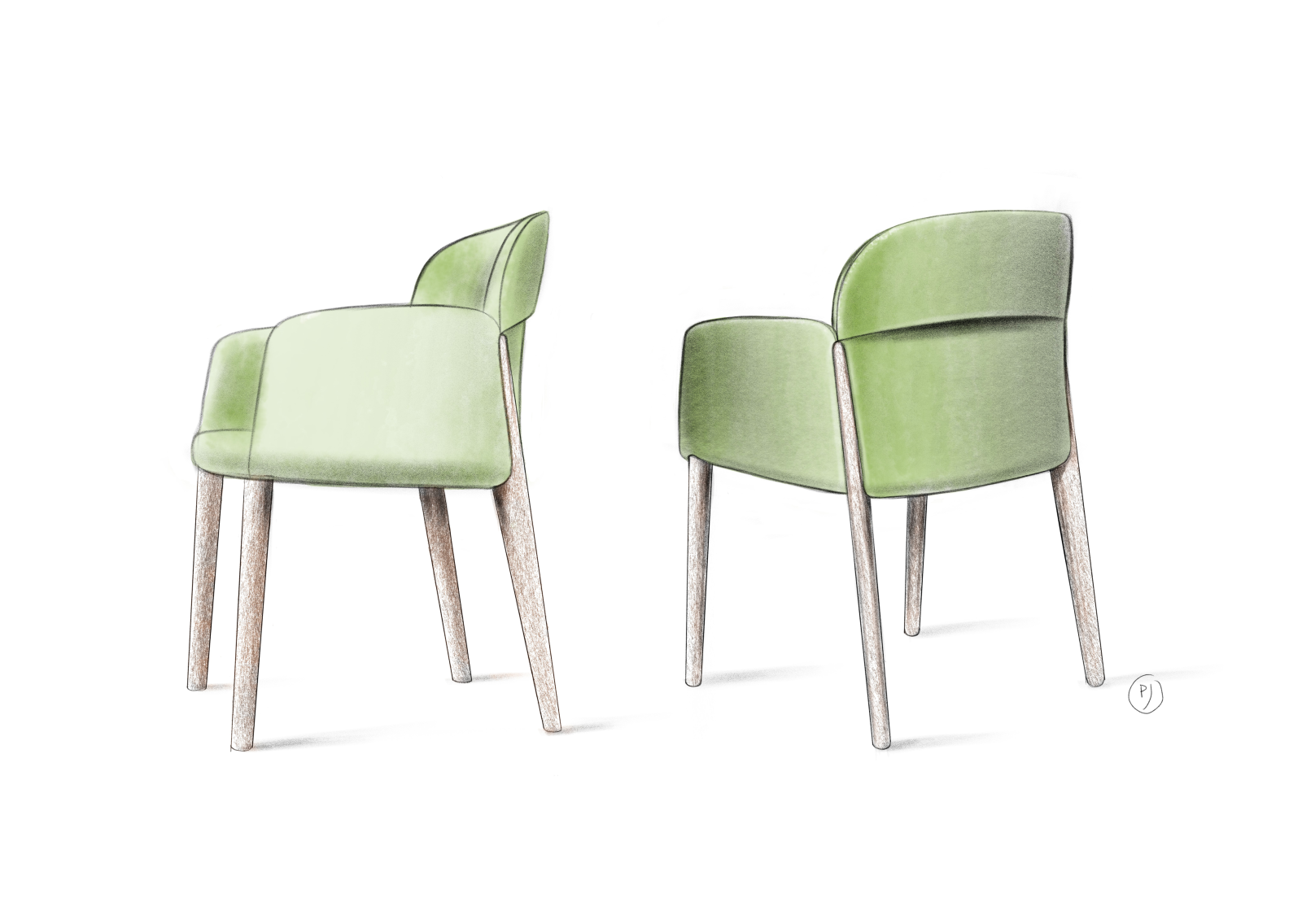 Opale Sedia, Patrick Jouin © Pedrali